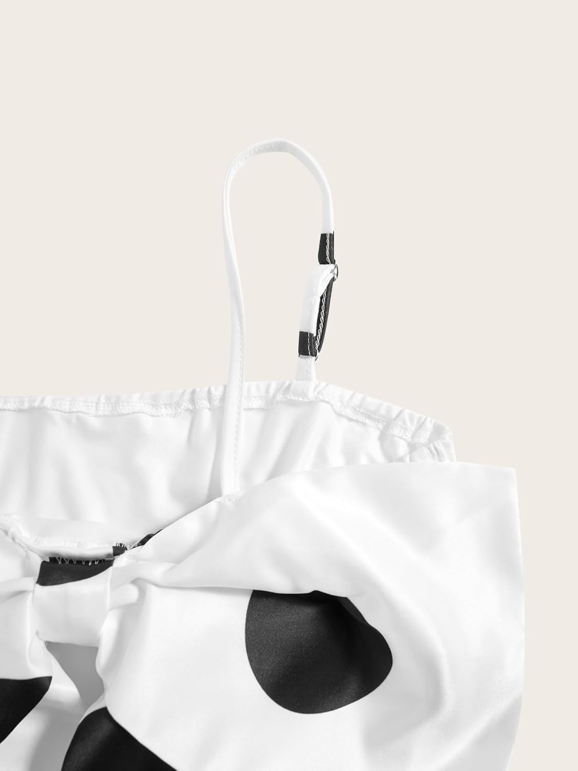 Women's Polka Dots Bow Maxi Dress Summer Vintage Bodycon Fishtail Evening Party Cocktail Dresses - Image 4