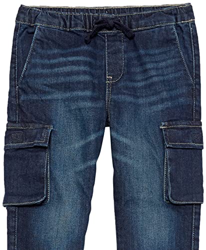 GUESS Boys' Denim Cargo Pants3