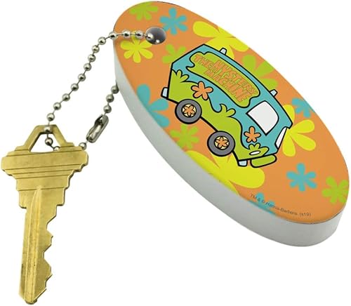 Miniatura 2 de GRAPHICS & MORE Scooby-Doo The Mystery Machine - Llavero flotante de espuma ovalada para barco de pesca, boya, Multi