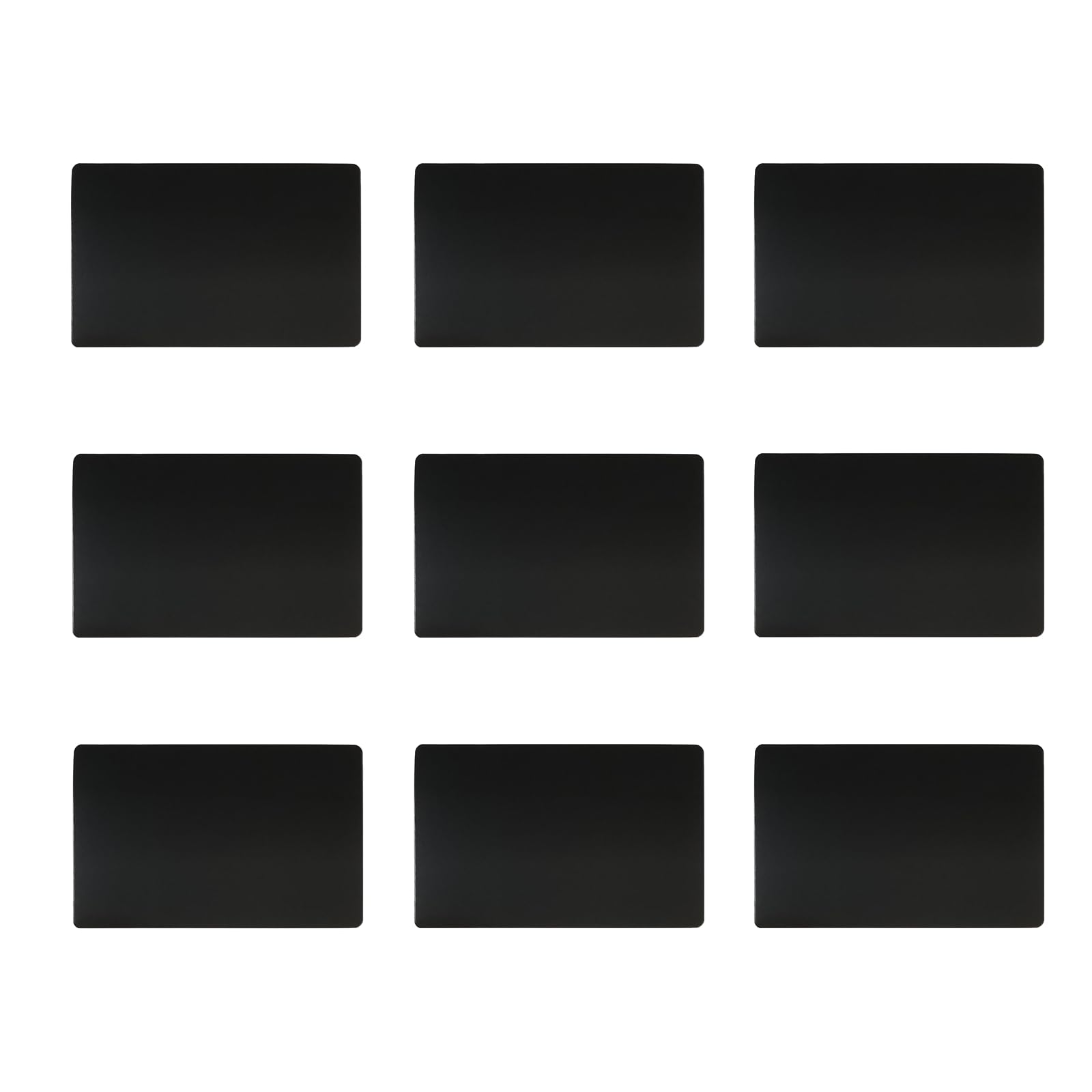 0.018"(0.45mm) Thickness Metal Color Laser Engraving Sheets Blank, 3.39×2.13" Anodized Aluminum Metal Plate Suit for Gift Plate Cards,Signage Badges,