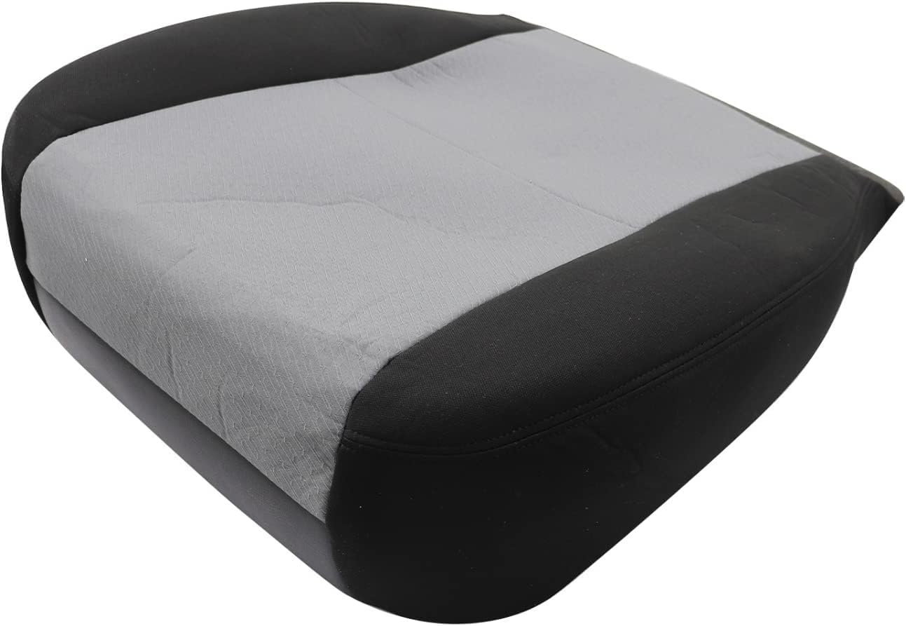 NLQR Front Passenger Side Bottom Replacement Seat Cover Cloth Compatible with Chevy Silverado Tahoe Suburban Avalanche Yukon GMC Sierra 2007 2008 2009 2010 2011 2012 2013 2014