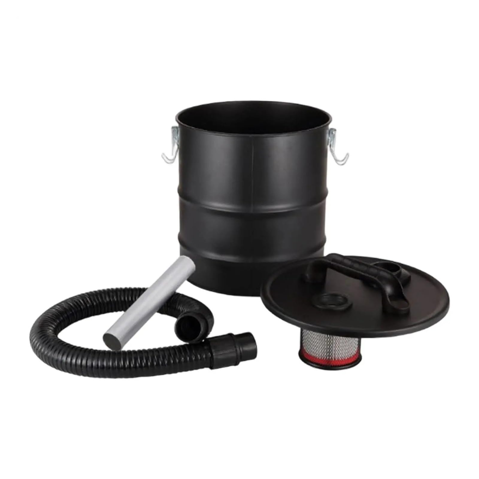 Collecteur de poussière, baril de séparateur de bac à poussière cyclone de 20 L, compatible avec les débris d'atelier d'aspirateur universel et les cendres de cheminée