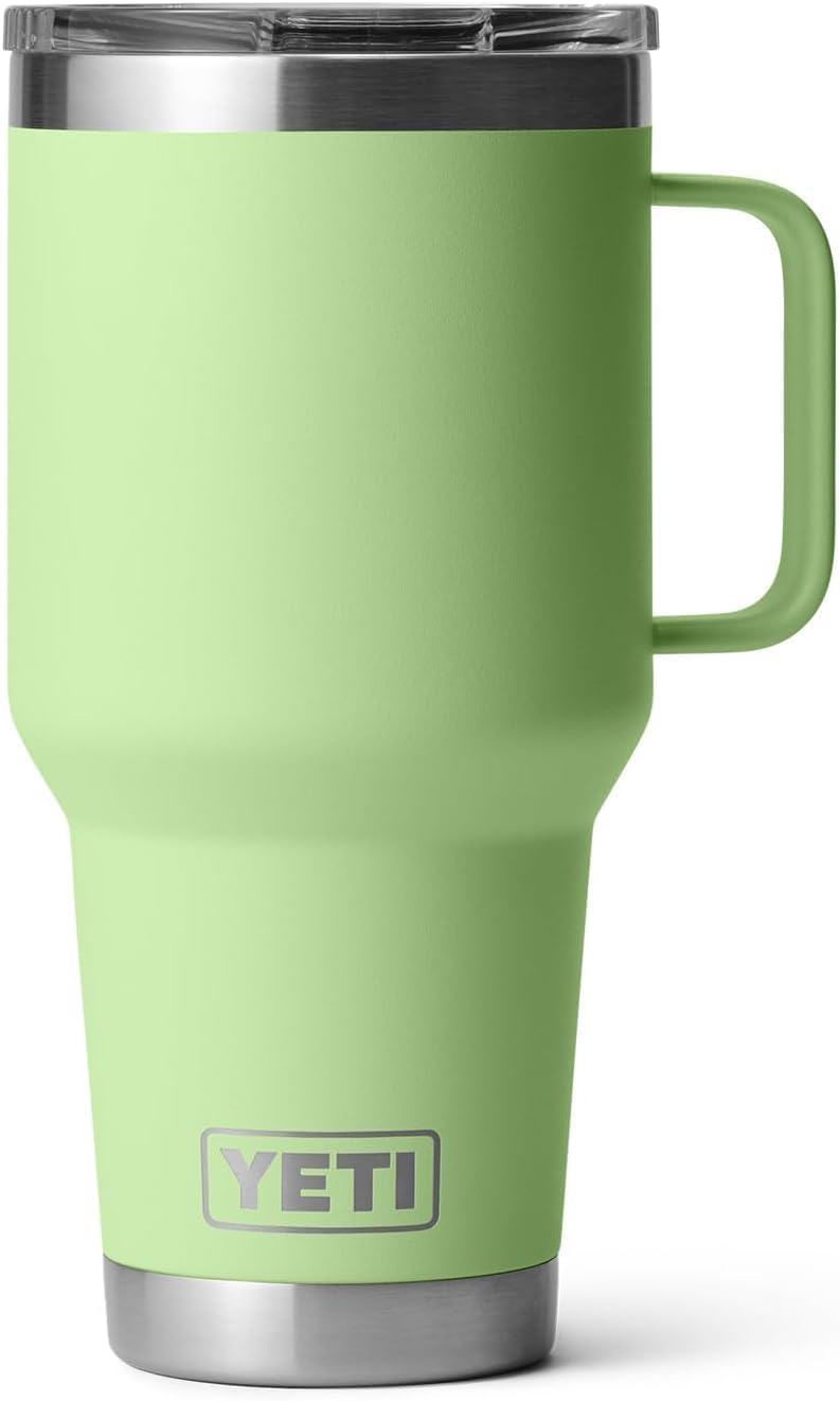 YETI Rambler Travel Mug, Stainless Steel Vacuum Insulated Mug with Stronghold Lid, 30 oz (887 ml)