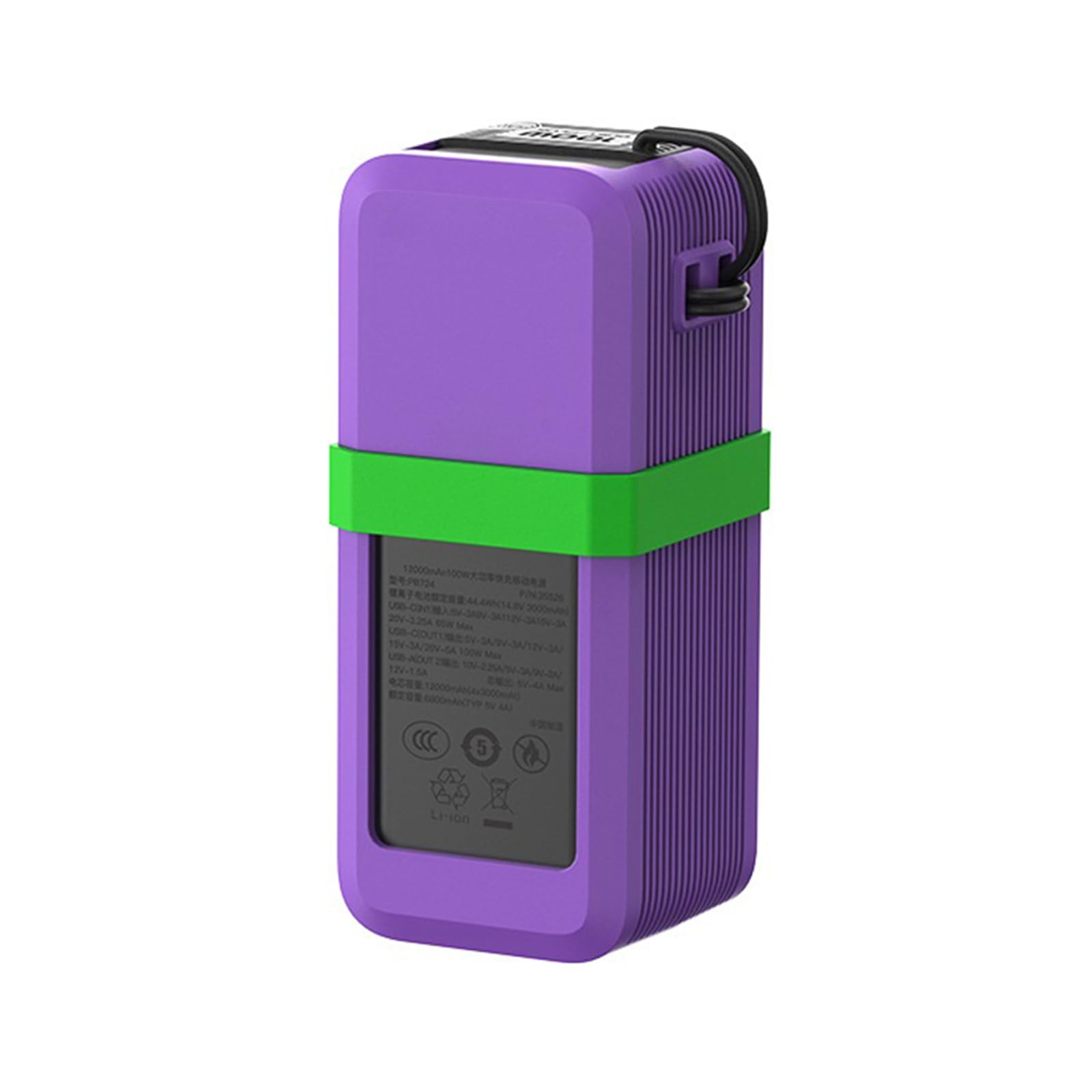 Tsophreniq Shockproof Silicone Case for 130W / 100W 20000mAh Energy Box Protective Cover Dustproof Soft Cover Replace Protective Sleeve