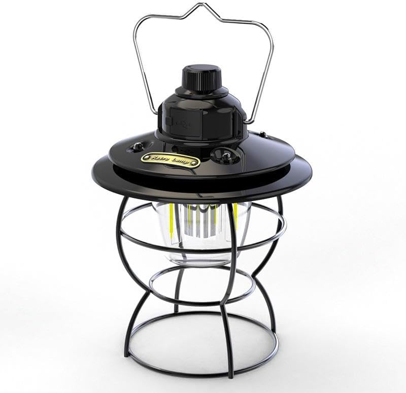 Multi Functional Led Portable Lantern Light Outdoor Waterproof Retro Tent Lamp Fishing Equipment Travel Lighting Camping Light