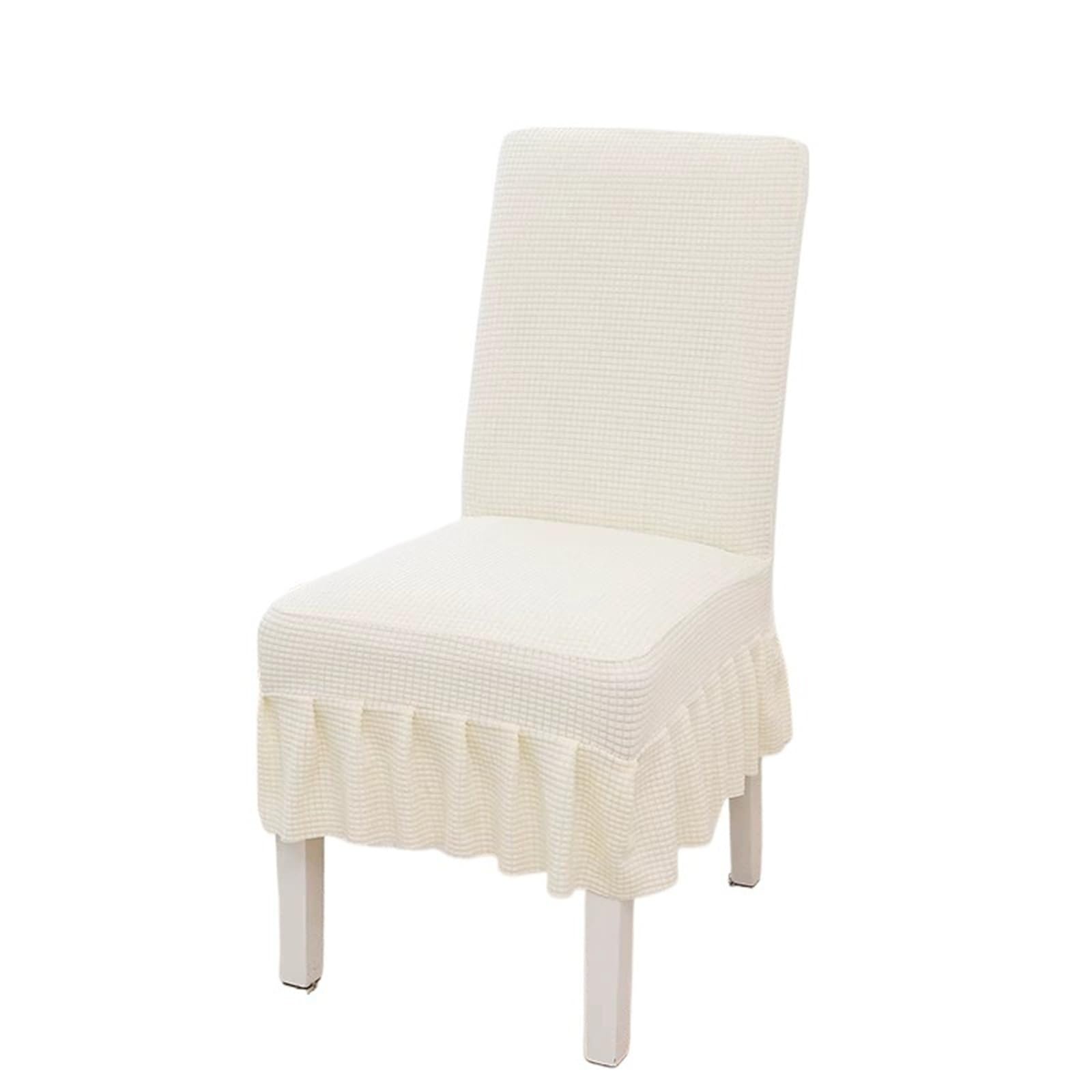 ECPGPMDLDT Chair Covers Stretch Kitchen Dining Room Chair Covers Removable Washable for Hotels Wedding Banquets Conferences(C,4pcs)