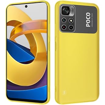HSP Case for Xiaomi Poco M4 Pro 5G Silicone Mobile Phone Case Transparent
