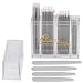 52 Top Quality Metal Collar Stays in a Divided Box