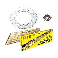 Amazon | D.I.D(大同工業) F/Rスプロケット 3点交換キット DY