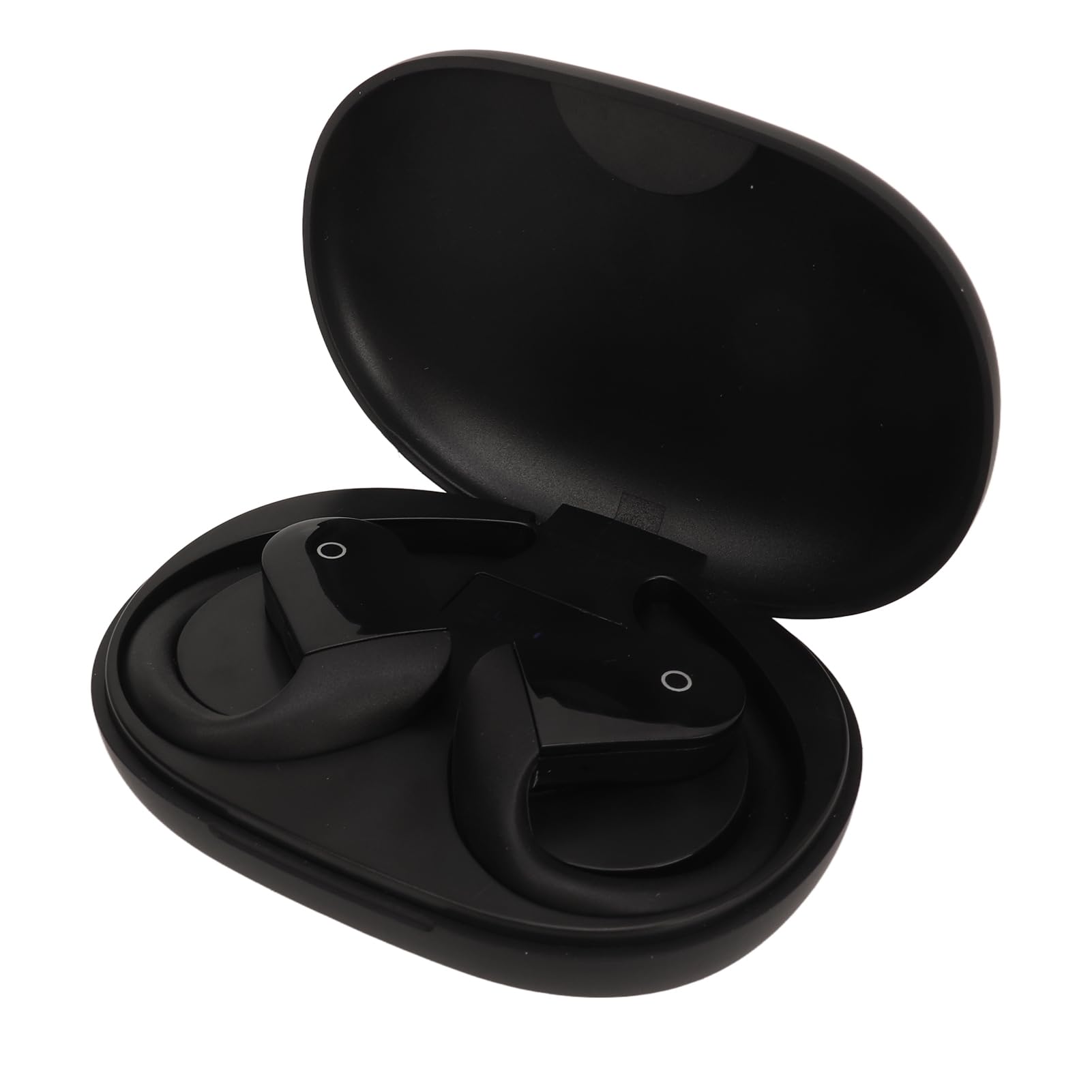 Dispositivo Traduttore Wireless Auricolari 5.3 Avanzati con Supporto 144 Lingue, Controllo delle Impronte Digitali Binaurali per Viaggiatori Frequenti/interpreti, Plastica Nera (BLACK)