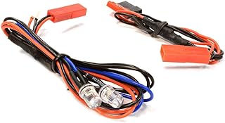 Integy RC Model C25870BLUE LED Light 2pcs w/Extended Wire Harness to Receiver or 6VDC Source