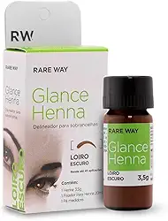 Henna Glance para sobrancelhas Rare Way 3,5g (Loiro Escuro)