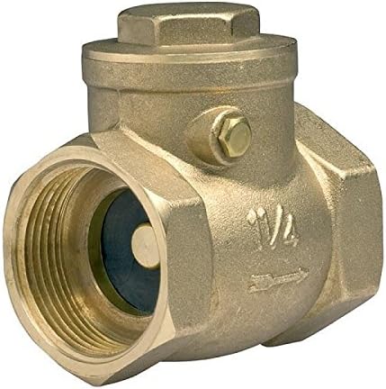 5/4" (1 1/4") Swing Clack Non-Return Check Valve Brass One-Way Valves