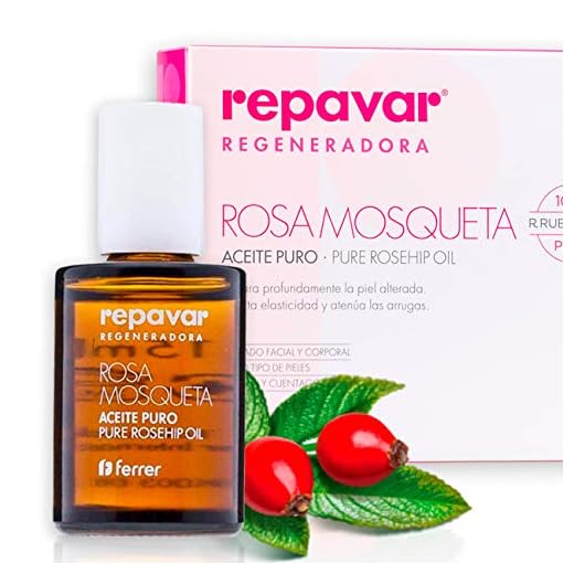 Repavar Regeneradora - Aceite 100% Puro Rosa Mosqueta R. rubiginosa, Alta Capacidad Regeneradora, Repara Profundamente Cicatrices, Quemaduras y Estrías, Con 2 Aplicadores Roll On y Cuentagotas -15 ml