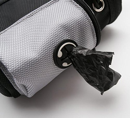 Bolsa Legendog para transporte de ração para cães com cordão e bolsa de treinamento para cães com bo