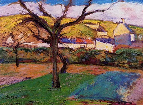 Peinture à l'huile Camille Pissarro fait main par des professeurs d'art