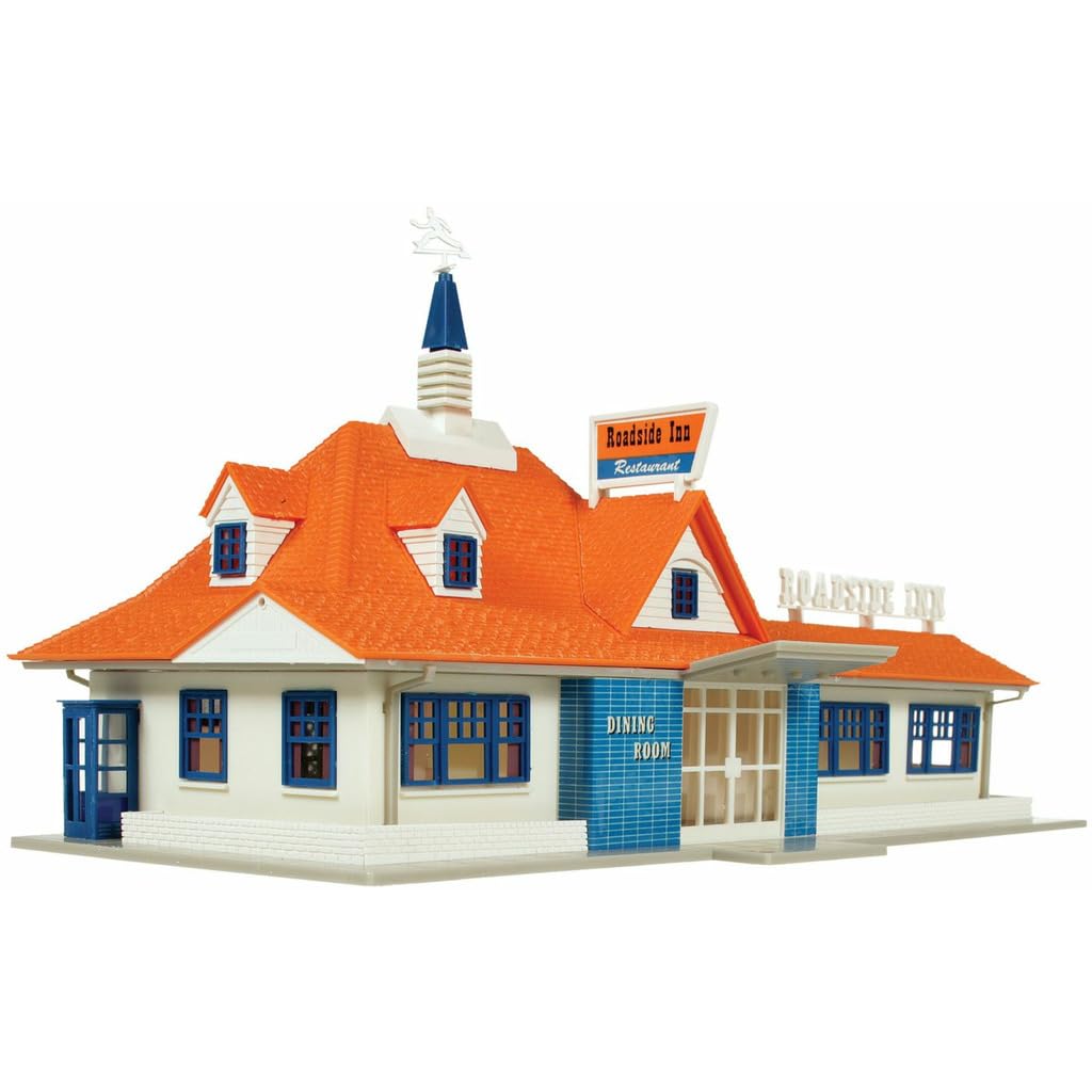 Roadside Restaurant Kit HO Scale Atlas Trains