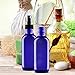 CULINAIRE 4oz Glass Spray Bottles for Essential Oils, Small Fine Mist Spray Bottles, Blue, Pack of 6