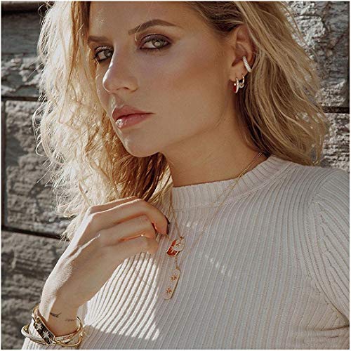 Ear Cuffs for Women - CZ Paved Hoop Conch Cuff Earrings for Men - Sparkle Rhinestones Clip On Wrap Earrings Non Pierced4