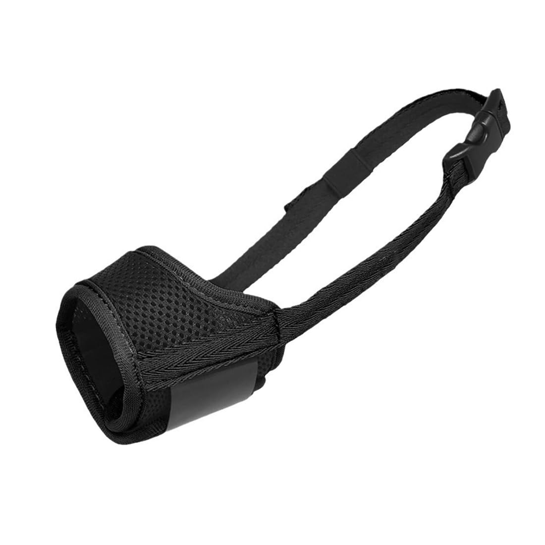 1 Pieza Bozal para Perros, Bozal Antiladridos, Malla Transpirable Bozal Perro Anti-Mordedor, Bozal Lazo Ajustable, Bozal Antiladridos Perros, para Previene Mordidas, Ladridos y Mastiquen