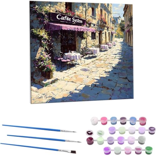 Xg[gr[ G Paint by Numbers hG Lbg l ʂ肦 lphGLoXNtg  LoXA[g uVƃANG̋, ItBX CeA rO, ւ̃Mtg 60x60cm 