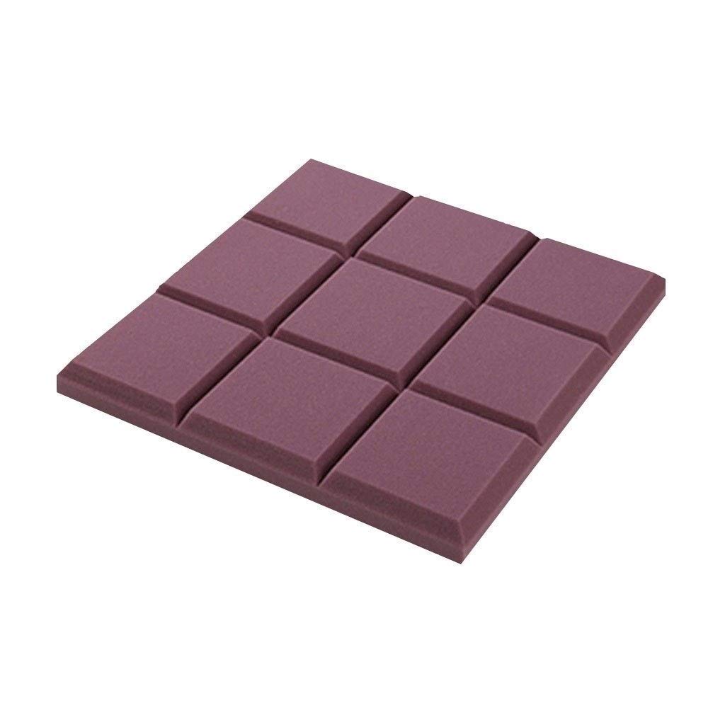 Pannelli acustici, Pannelli acustici da Parete per Bar, Adesivi murali Decorativi Colorati Cotone fonoassorbente Studio di Registrazione Professione Acoust, Purple