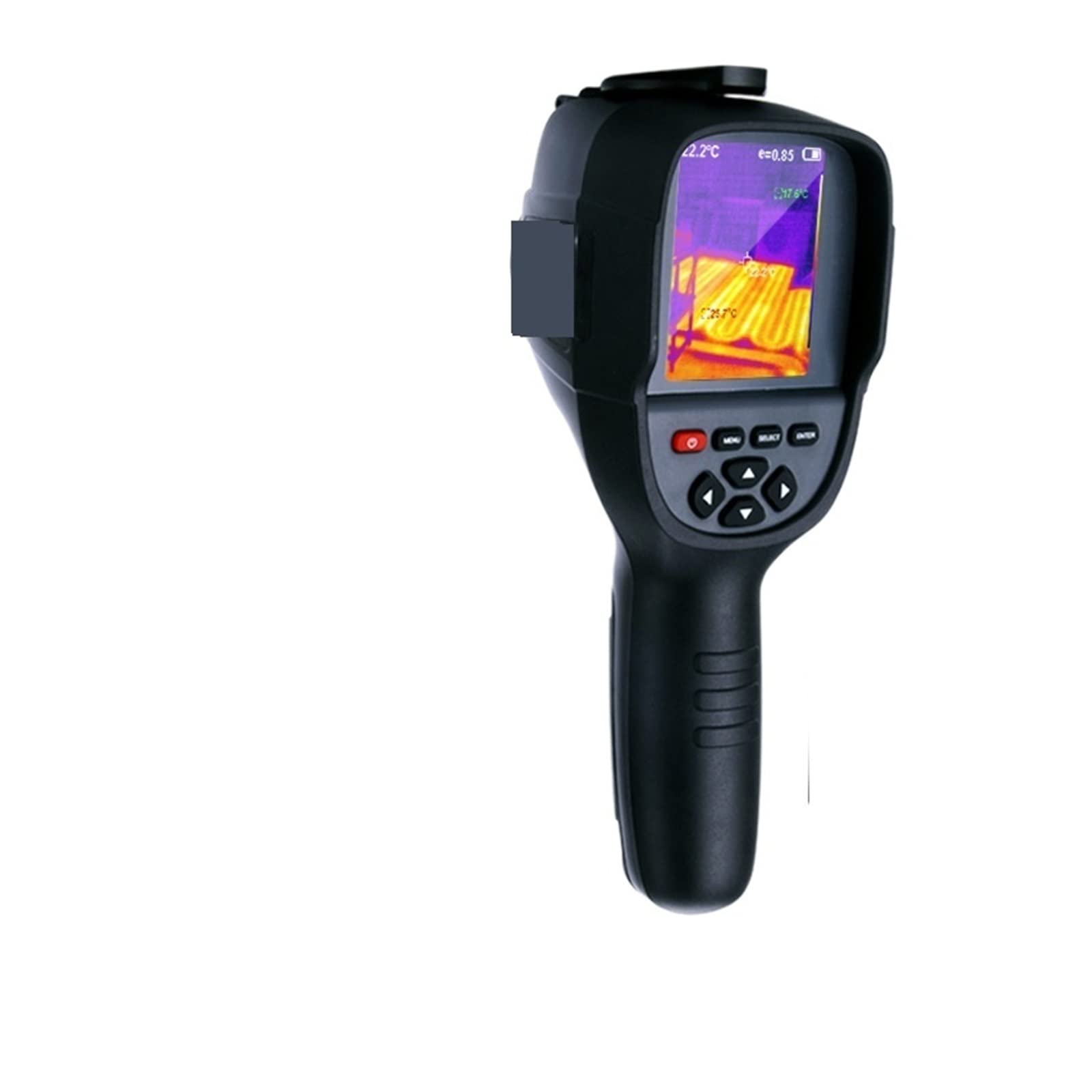 Kamera termowizyjna, Kamera termowizyjna na podczerwień RX-500 ręczny obwód PCB ogrzewanie podłogowe Test rur wykrywanie elektroniczne HD kamera termowizyjna(500(with case))