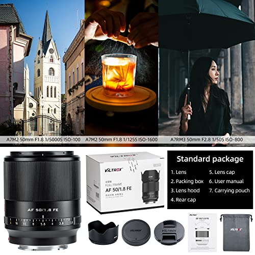 Objetivo VILTROX AF 50mm F1.8 para Cámaras Sony E-Mount: Ideal para Formato Completo. - Fernando Cortés