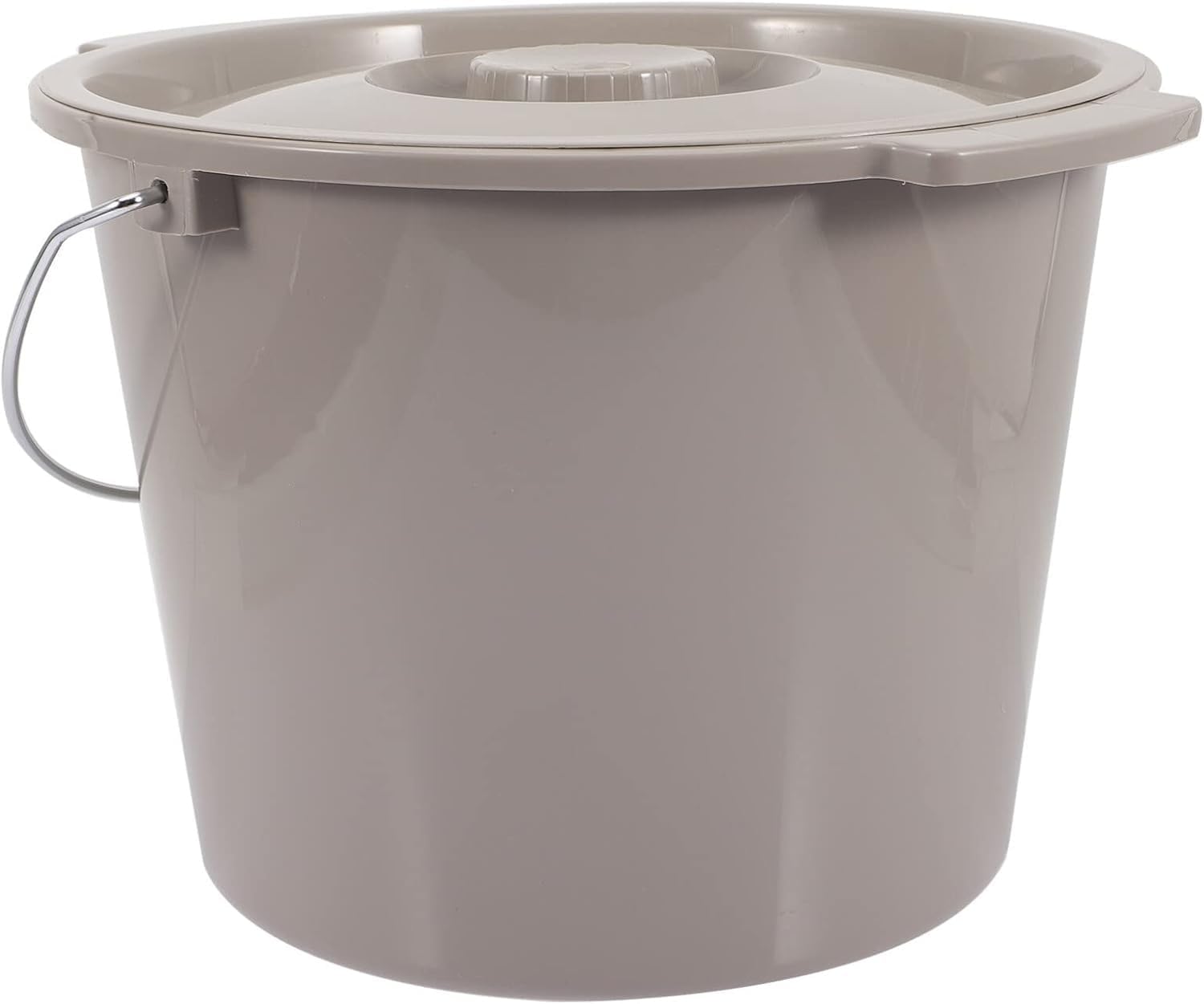 Lidded Bedridden Chamber Pot with Handle,Portable Multi-Function Urinal,Spittoon,Bedpan,Puke Bucket
