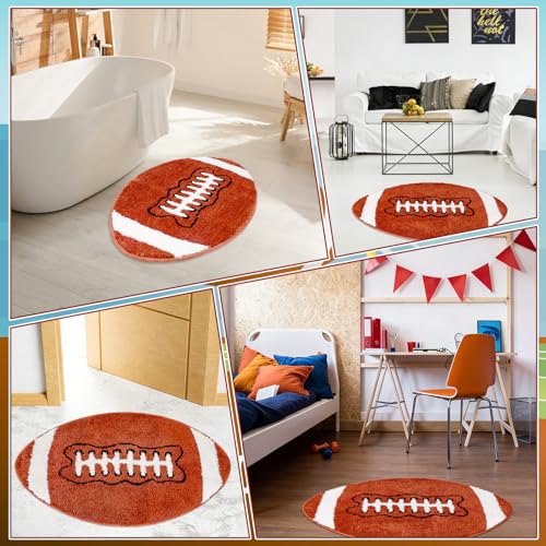 Tapete decorativo fútbol 81x51 cm para niños miniatura 6