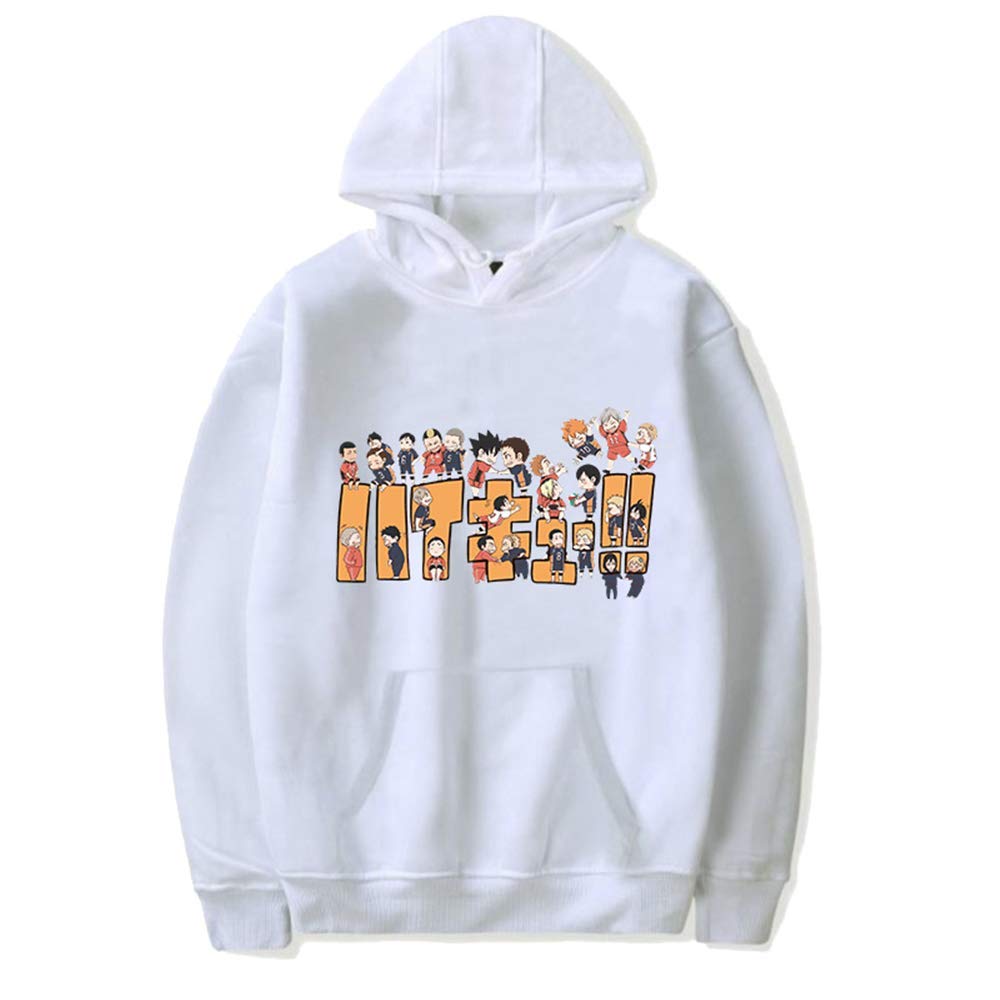 Haikyuu Hoodie Karasuno High School Pullover Jacket Kageyama Tobio