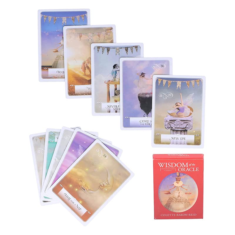 Amazon | タロットカード 知恵オラクルカード 52pcs 絶妙な紙カード