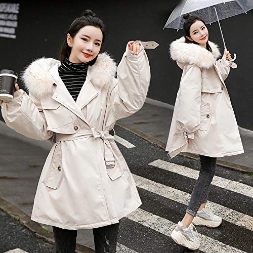 Doudoune femme d'hiver veste ample élégante manteau chaud pour les filles
