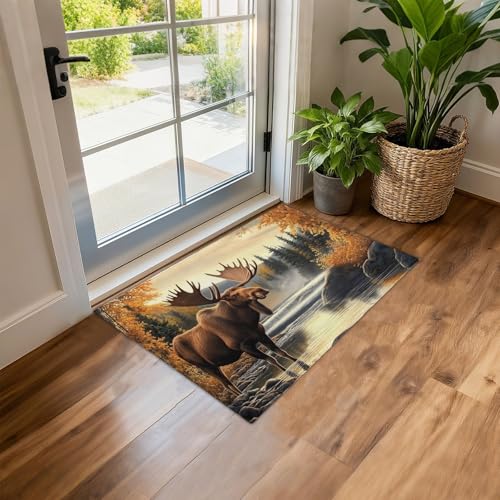 Tapete de área lavable YMXFXP 90x60 cm multicolor miniatura 3