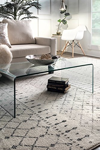 image for nuLOOM 12x15 Moroccan Blythe Area Rug, Grey, Faded Bohemian Design, St