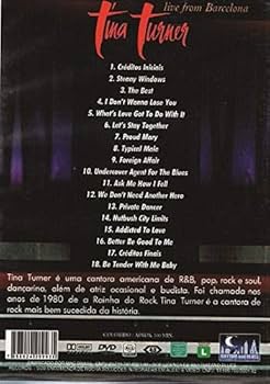 DVD Tina Turner Live From Barcelona: Amazon.com.br: Eletrônicos
