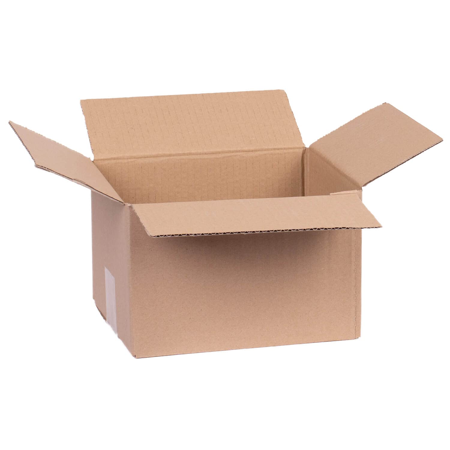 smiley pack 200 Stück Faltkartons 220 x 180 x 140 mm braun Versandkarton Verpackungskartons 22 x 18 x 14 cm aus Wellpappe 1 wellig Karton Pappkarton Versandbox Paket Päckchen