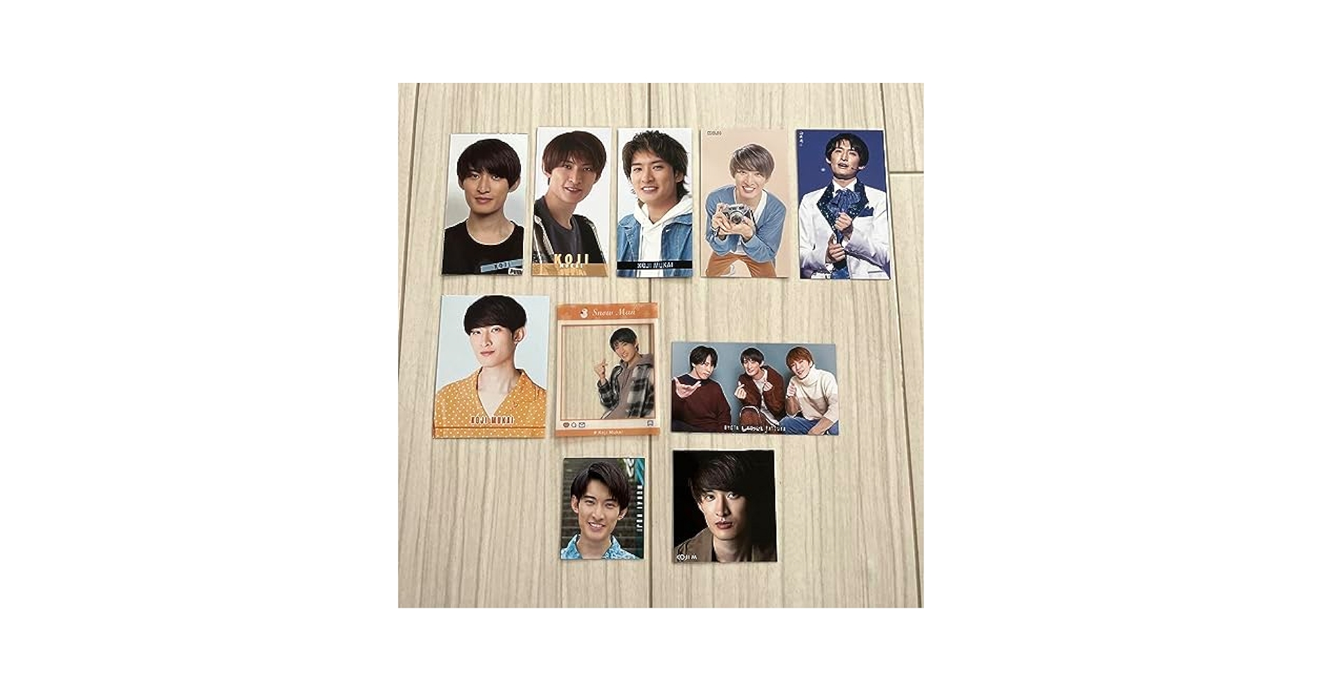 Amazon.co.jp: SnowMan向井康二くん 厚紙デタカメセカセット10枚