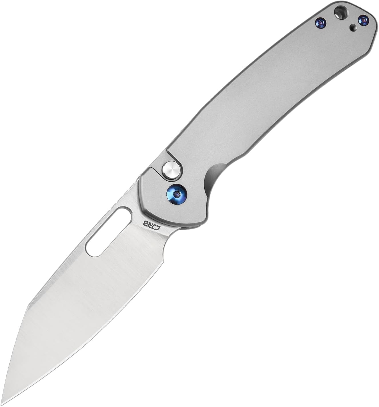 CJRB Pyrite Titanium Wharncliffe Exclusive Pocket Knife CJRB Pyrite Titanium Wharncliffe Exclusive Pocket Knife