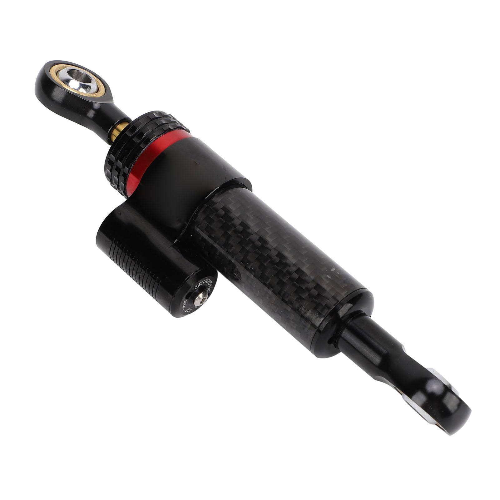 Ejoyous Motocyklowy Układ Układu Kierowniczego Skutera Stabilizator Stabilizatora Roweru Tłumika Kierownicy 16 Regulowane Poziomy Aluminium o Wysokiej Gęstości z Aktywnym Zaworem Sterującym (Wygląd