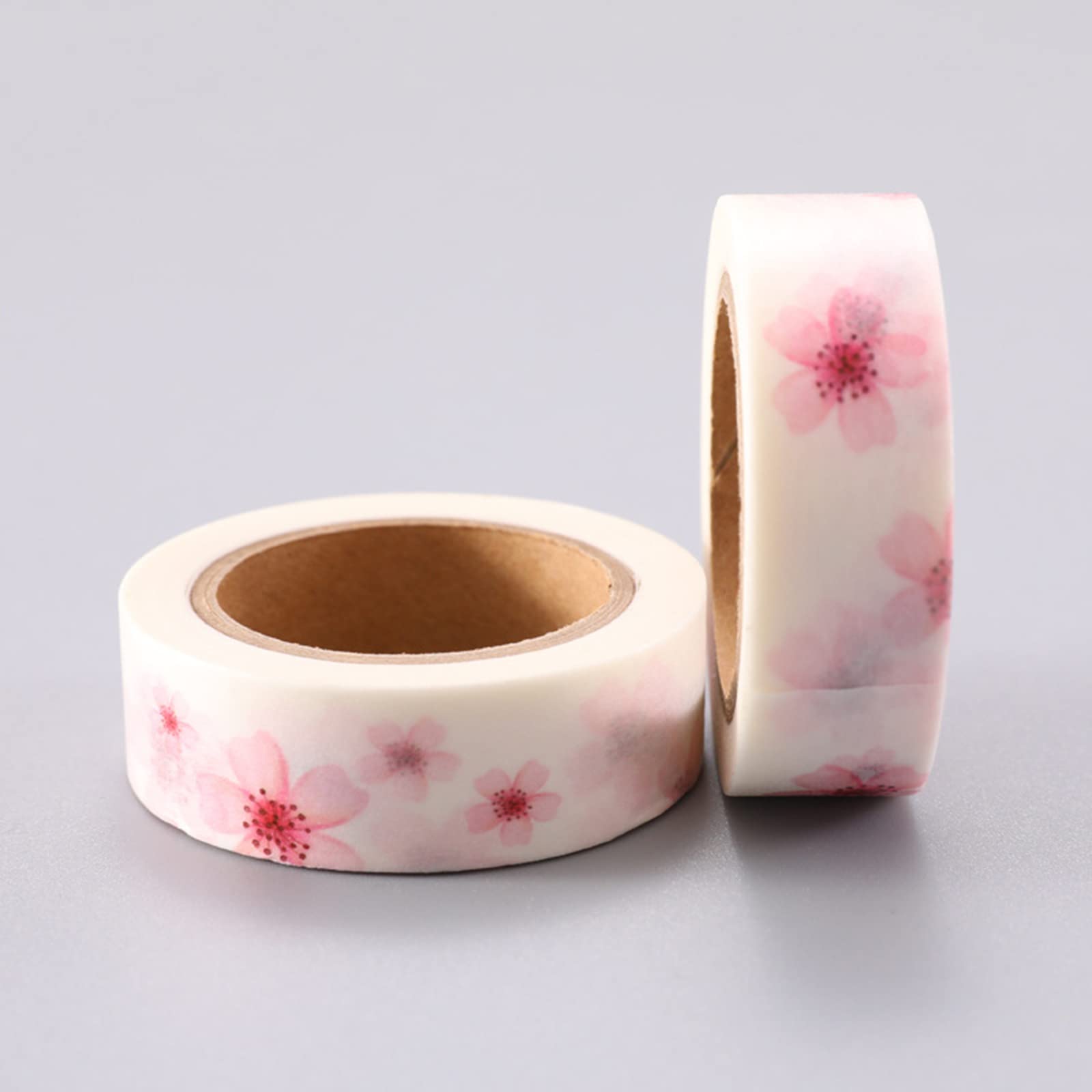 Washi Tape, 60 Rollos De Cinta Adhesiva Decorativa Washi Tape, 15 Mm X 5 Metros De Cinta Decorativa para Manualidades, para Álbumes De Recortes, Envolver Regalos, Bricolaje,B