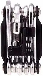 Jogo De Chaves Para Bike Bicicleta Tipo Canivete 12 Funções Kit Ferramentas Corrente