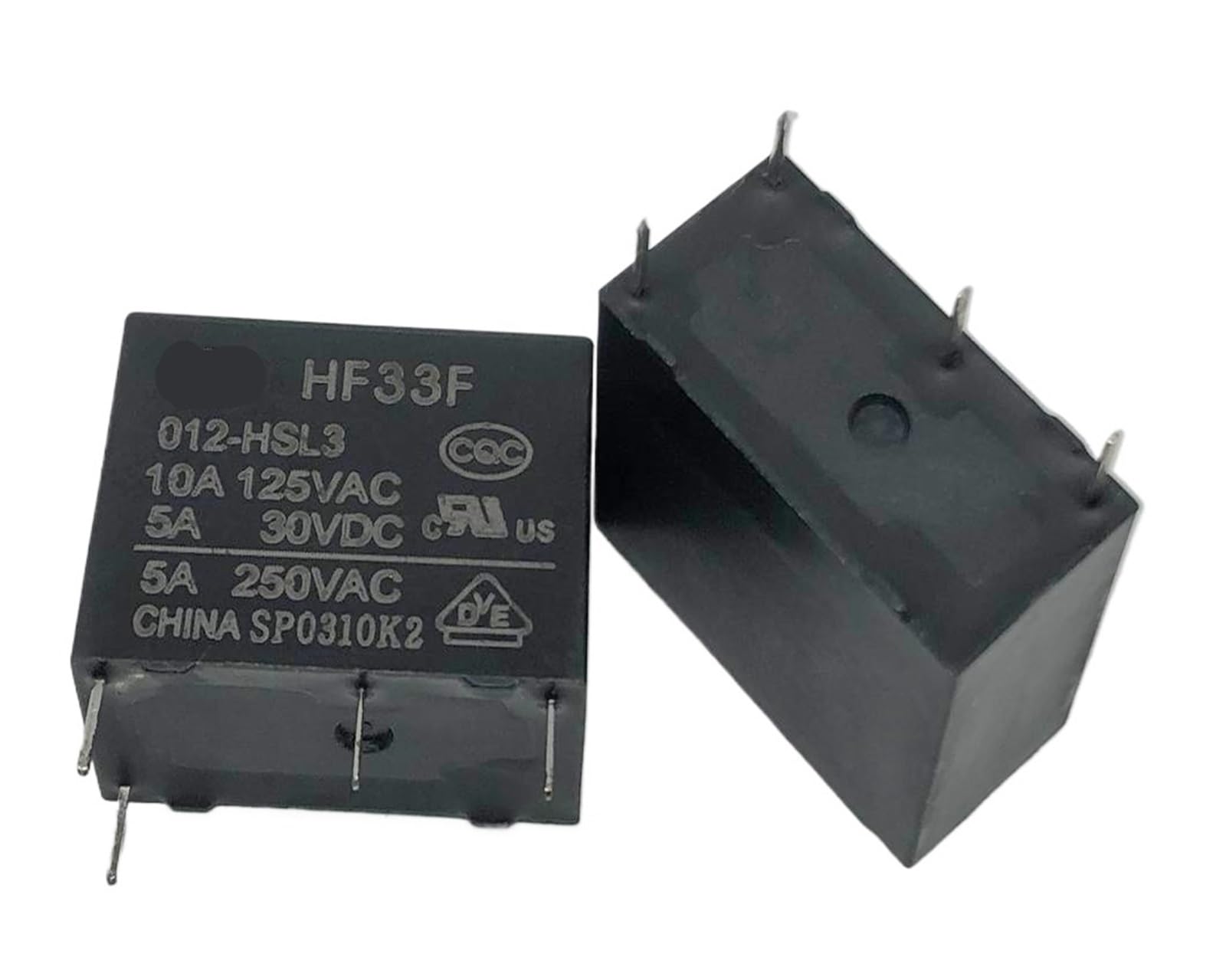 YZWRWRMKTB 1pc HF33F 012-HSL3 (33FA-5V/12V/24V-5A) Relay 4pins