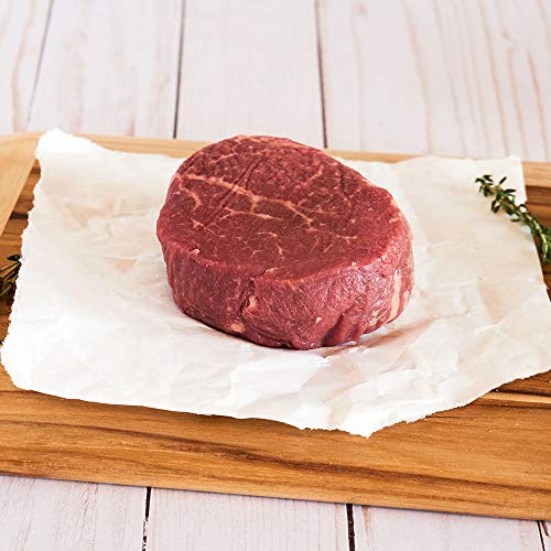 Classic Cut Angus Filet Mignon By Nebraska Star Beef -Prestige- Hand Cut And Trimmed - Gourmet Steak Delivered To Your Home, 6 Pack Steak Bundle #TOP1