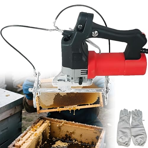 Shaker électrique à cadre pour apiculteurs – Poignée de serrage sûre et design antidérapant pour une largeur de serrage rapide de 23 à 30 mm, récolte...