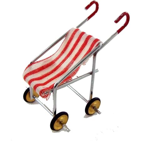 Girls Toy Baby Buggy Dolls Pushchair 