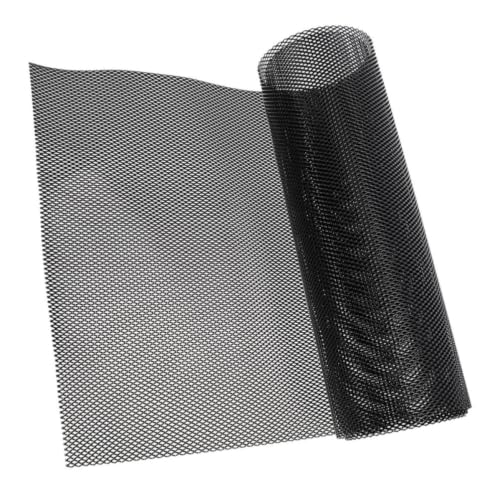 Rejilla metálica para paragolpes de coche en aleación de aluminio negro resistente