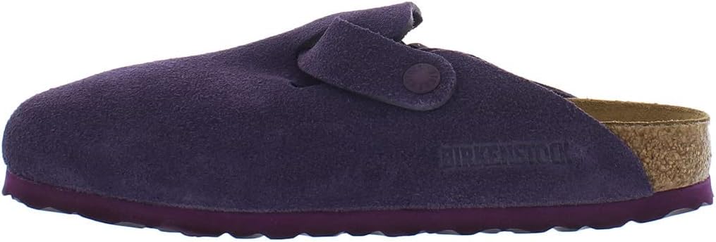 Birkenstock Boston Unisex Shoes Size 8, Color: Wine