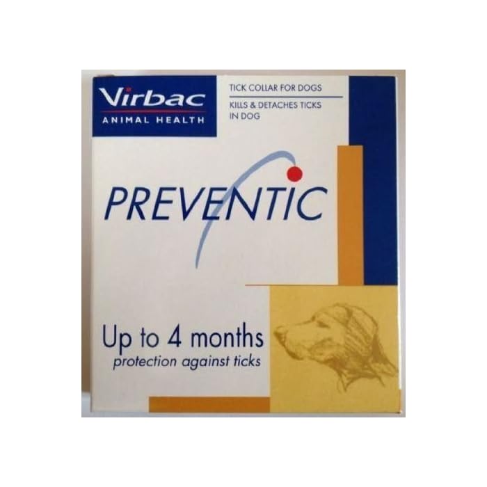 Buy Virbac Preventic 25" Tick Collar for Dogs up to 4 Months Kills