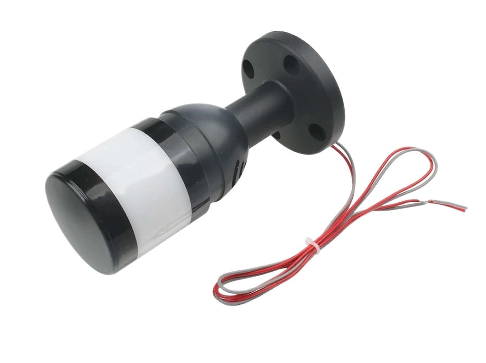 SMGJ5 Wielowarstwowa obrotowa przemysłowa lampa sygnalizacyjna LED wieża ostrzegawcza urządzenie alarmowe DC24V12V AC110V220V lampa ostrzegawcza (1 warstwa - bez brzęczyka - W, AC110V)